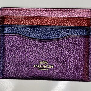Coach Metallic Cardcase